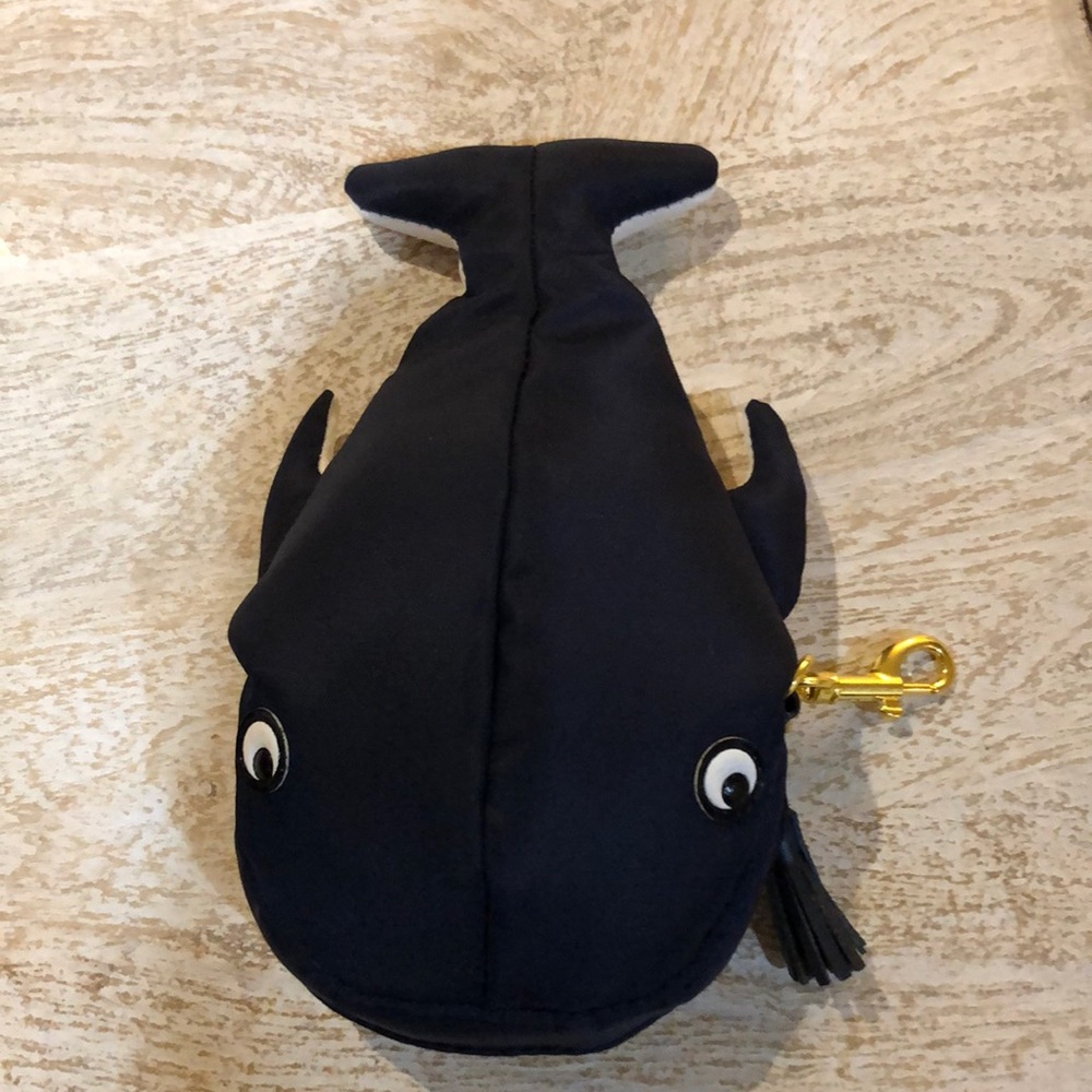 ANYA HINDMARCH Whale Charm with Foldable Tote Bag - Picture 3 of 14